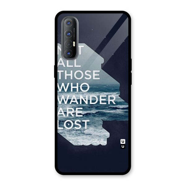 Not Lost Glass Back Case for Oppo Reno3 Pro