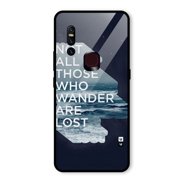 Not Lost Glass Back Case for Vivo V15