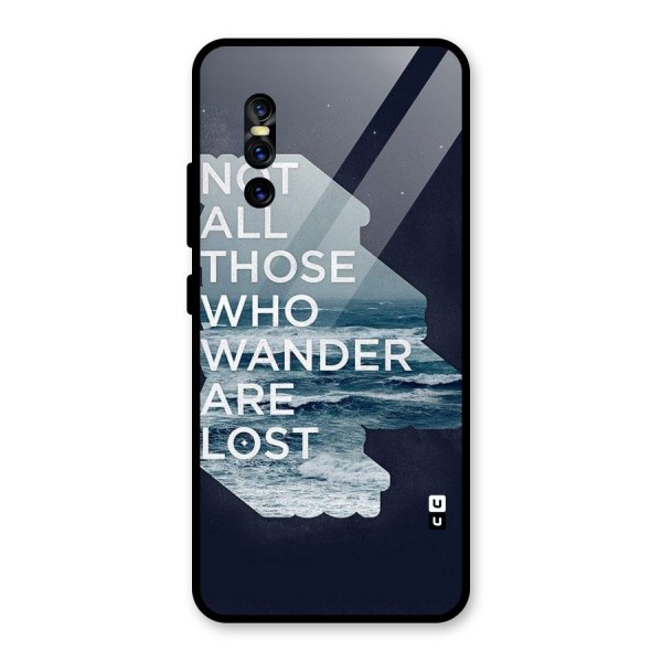 Not Lost Glass Back Case for Vivo V15 Pro