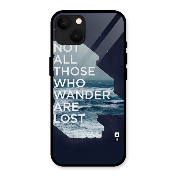 Not Lost Glass Back Case for iPhone 13