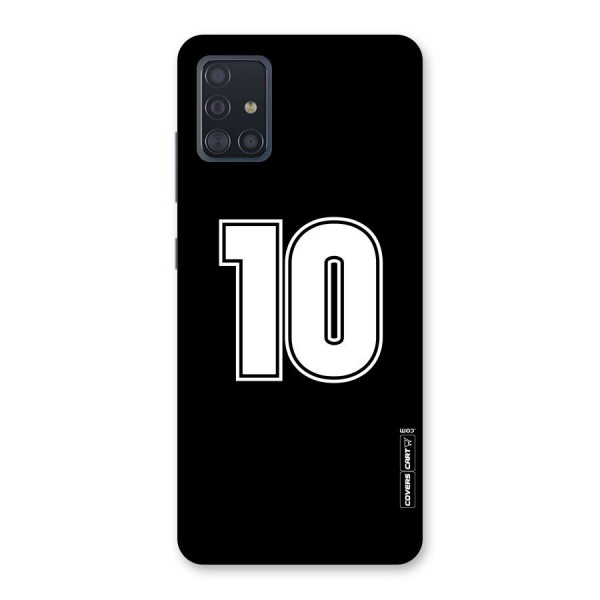 Number 10 Back Case for Galaxy A51