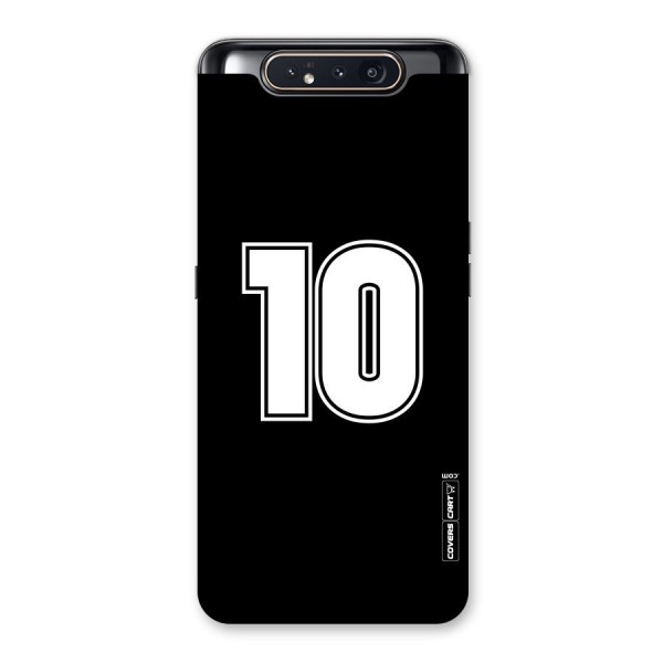 Number 10 Back Case for Galaxy A80