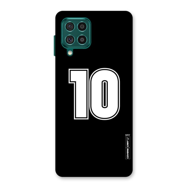 Number 10 Back Case for Galaxy F62