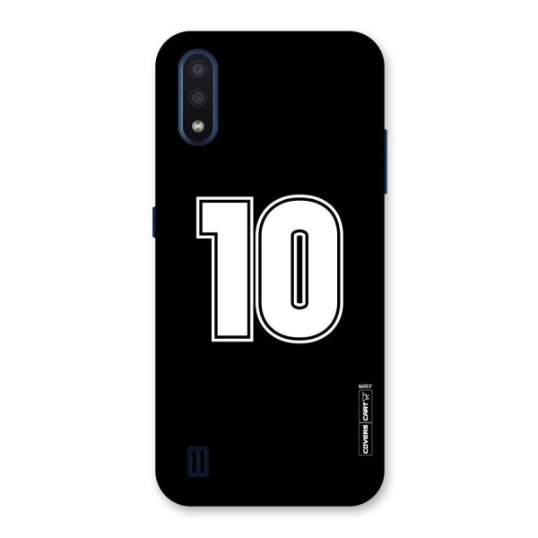 Number 10 Back Case for Galaxy M01