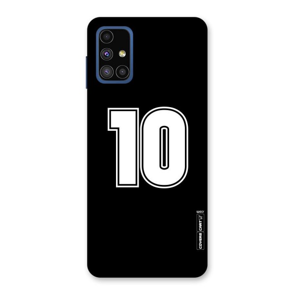 Number 10 Back Case for Galaxy M51