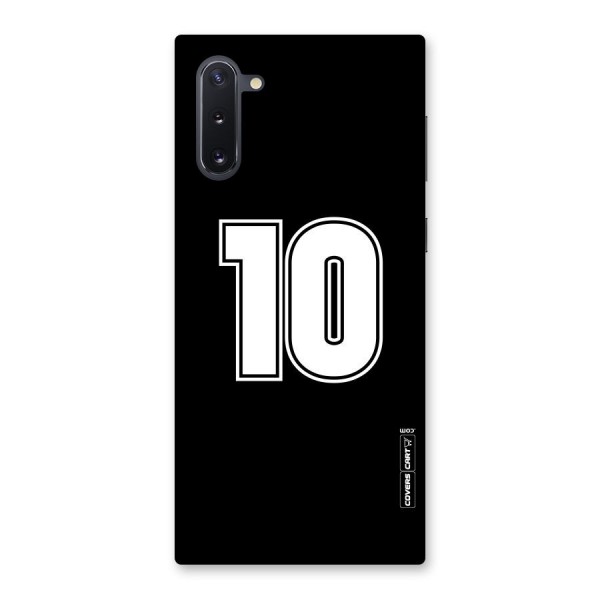 Number 10 Back Case for Galaxy Note 10