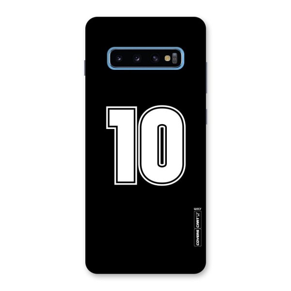 Number 10 Back Case for Galaxy S10 Plus