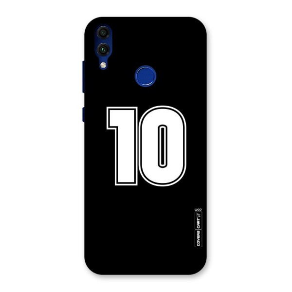 Number 10 Back Case for Honor 8C