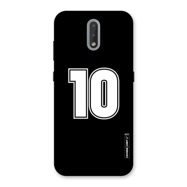 Number 10 Back Case for Nokia 2.3