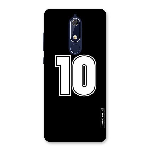 Number 10 Back Case for Nokia 5.1