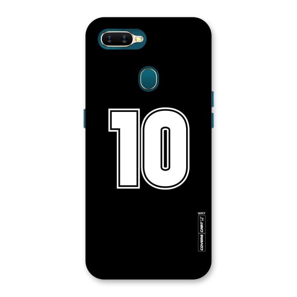 Number 10 Back Case for Oppo A11k