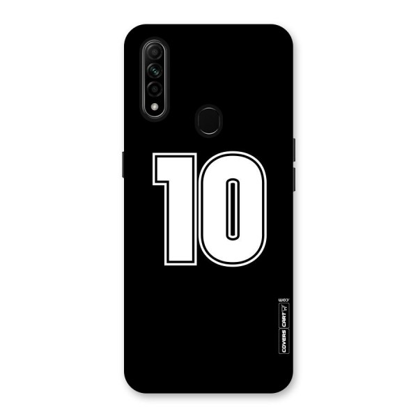 Number 10 Back Case for Oppo A31