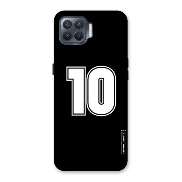 Number 10 Back Case for Oppo F17 Pro