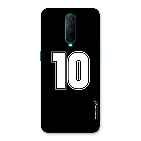 Number 10 Back Case for Oppo R17 Pro