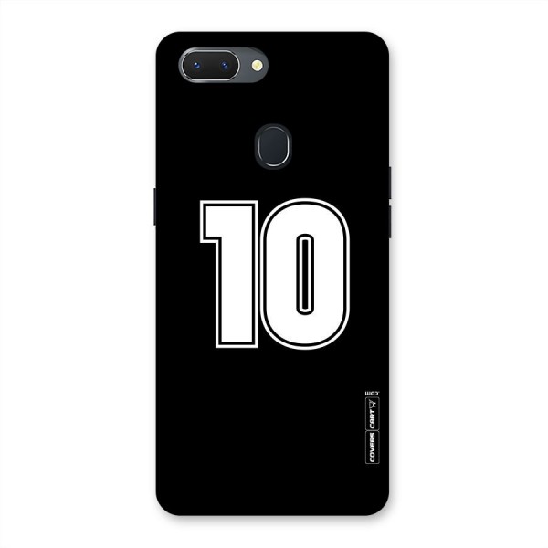 Number 10 Back Case for Oppo Realme 2