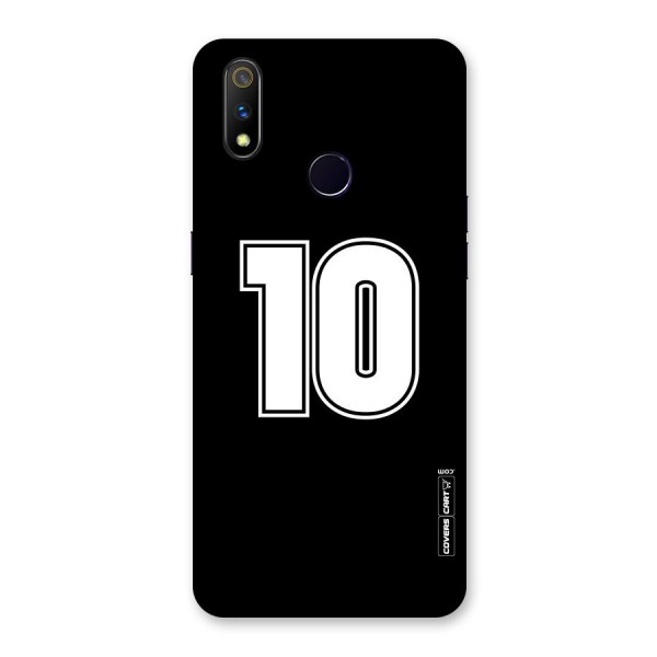 Number 10 Back Case for Realme 3 Pro