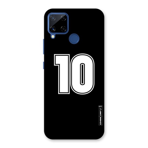 Number 10 Back Case for Realme C12