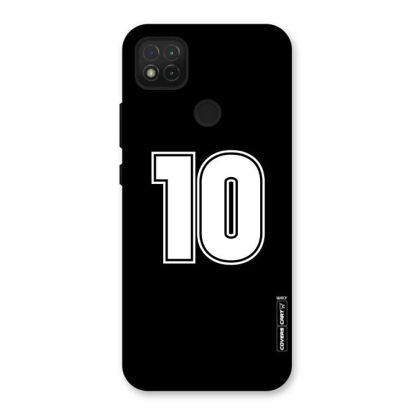 Number 10 Back Case for Redmi 9