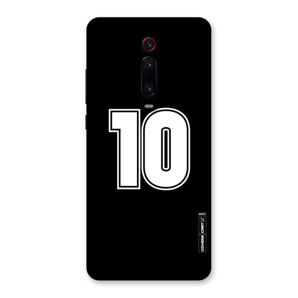 Number 10 Back Case for Redmi K20 Pro