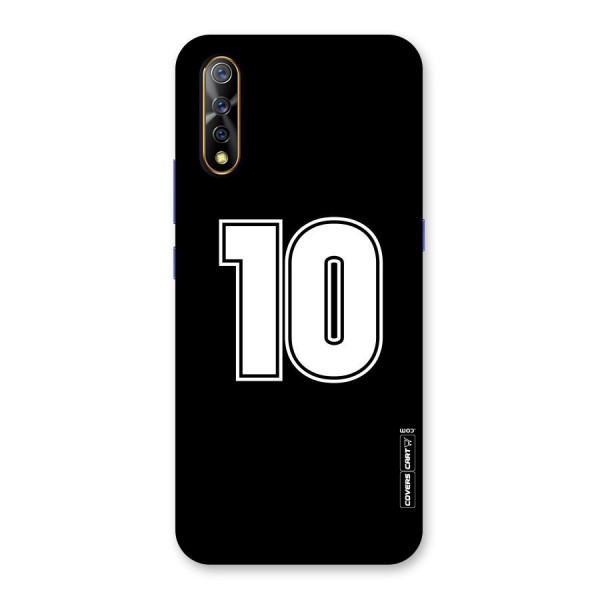 Number 10 Back Case for Vivo S1