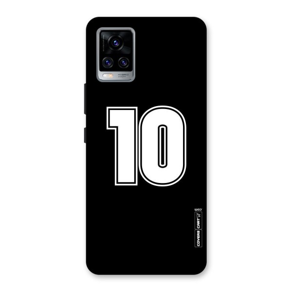 Number 10 Back Case for Vivo V20 Pro