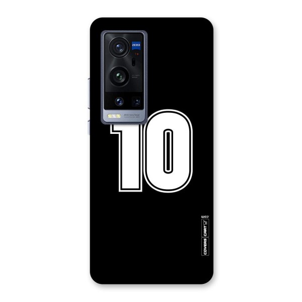 Number 10 Back Case for Vivo X60 Pro Plus