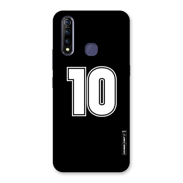 Number 10 Back Case for Vivo Z1 Pro