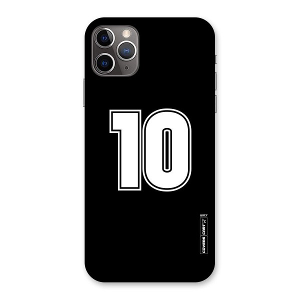 Number 10 Back Case for iPhone 11 Pro Max