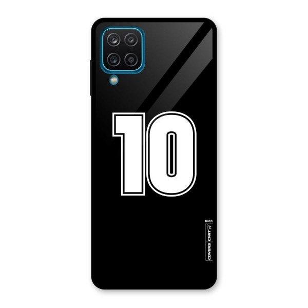 Number 10 Glass Back Case for Galaxy A12