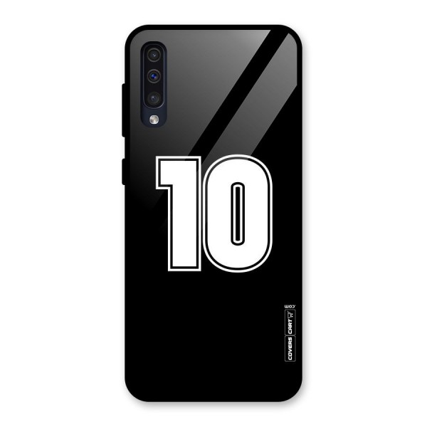 Number 10 Glass Back Case for Galaxy A50s