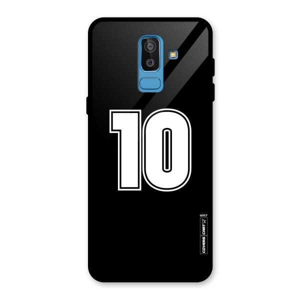 Number 10 Glass Back Case for Galaxy J8