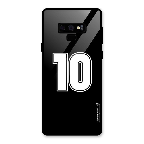 Number 10 Glass Back Case for Galaxy Note 9