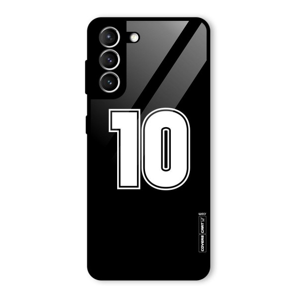 Number 10 Glass Back Case for Galaxy S21 5G