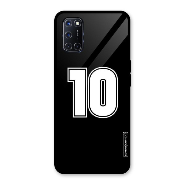 Number 10 Glass Back Case for Oppo A52