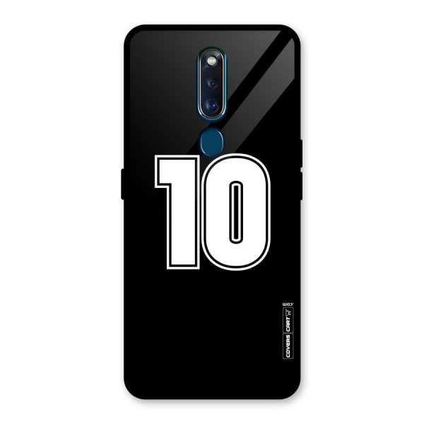 Number 10 Glass Back Case for Oppo F11 Pro