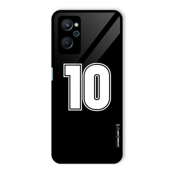 Number 10 Glass Back Case for Realme 9i