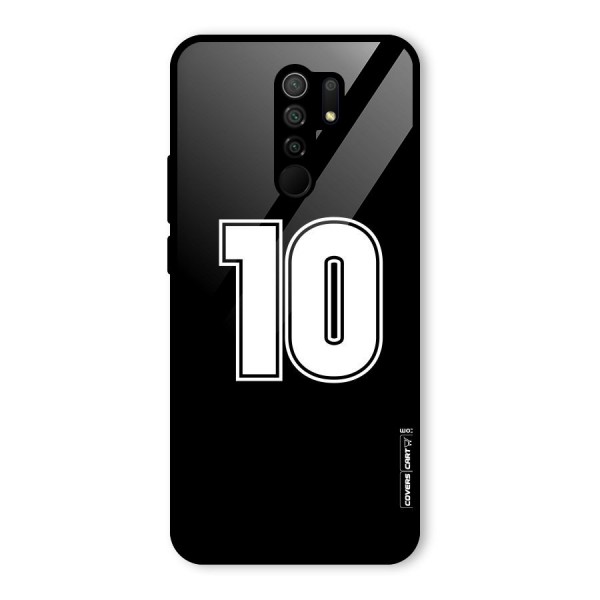 Number 10 Glass Back Case for Redmi 9 Prime