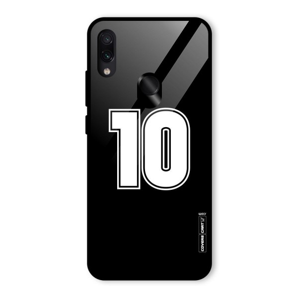 Number 10 Glass Back Case for Redmi Note 7