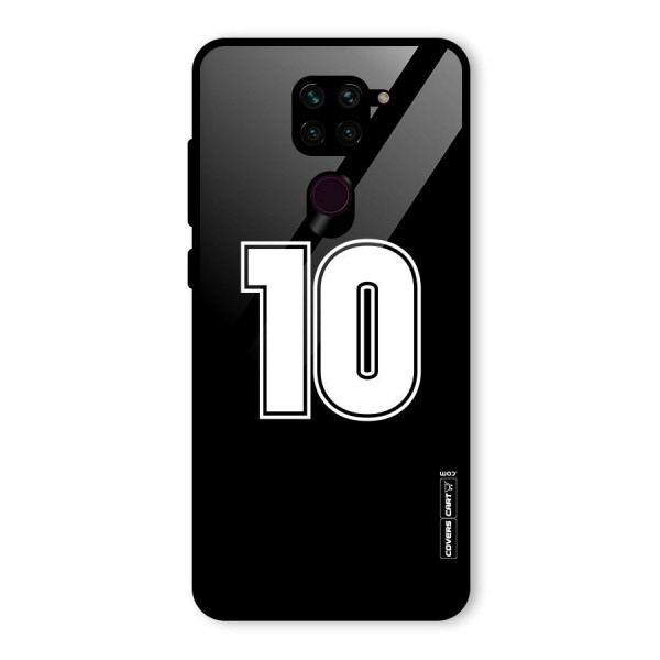 Number 10 Glass Back Case for Redmi Note 9