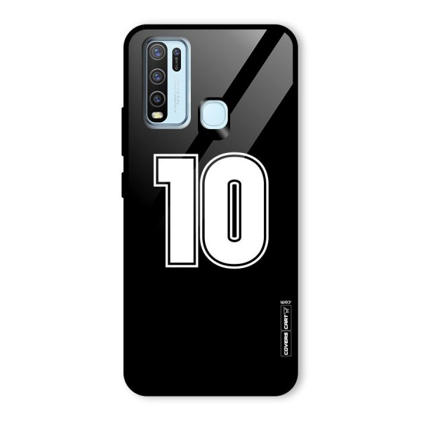 Number 10 Glass Back Case for Vivo Y30