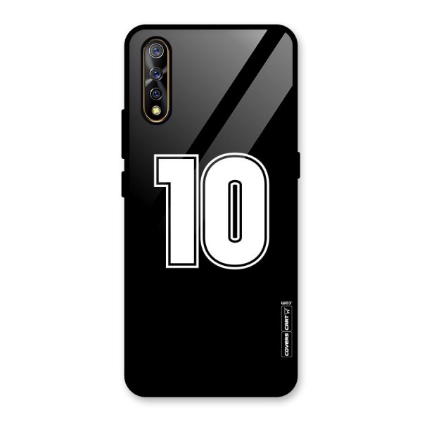 Number 10 Glass Back Case for Vivo Z1x