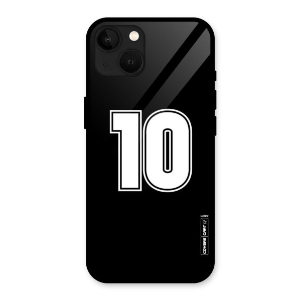 Number 10 Glass Back Case for iPhone 13