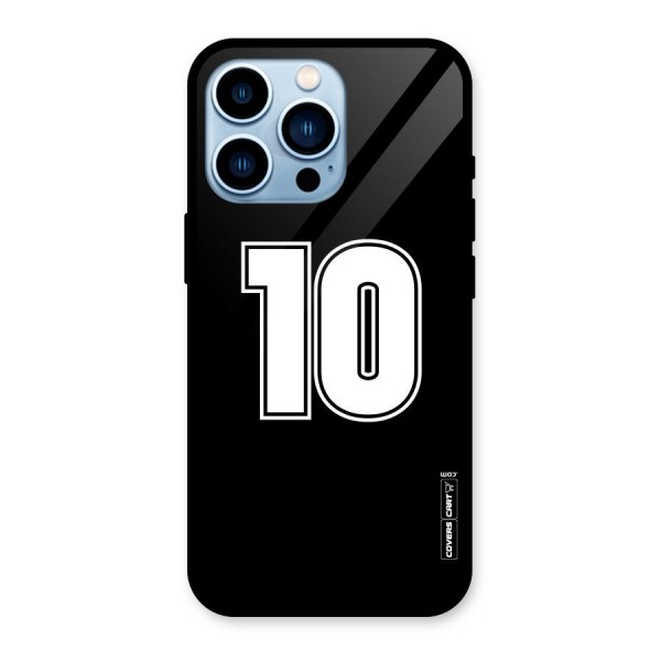 Number 10 Glass Back Case for iPhone 13 Pro