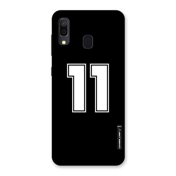 Number 11 Back Case for Galaxy A20