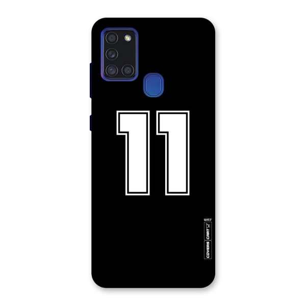 Number 11 Back Case for Galaxy A21s