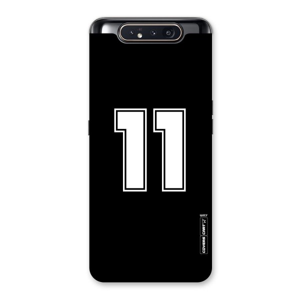 Number 11 Back Case for Galaxy A80