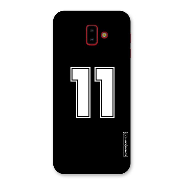 Number 11 Back Case for Galaxy J6 Plus