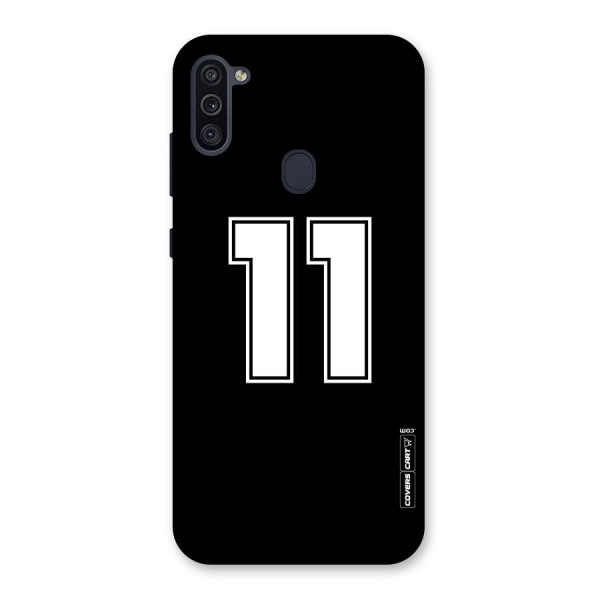 Number 11 Back Case for Galaxy M11