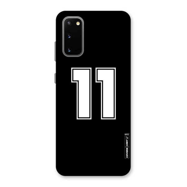 Number 11 Back Case for Galaxy S20