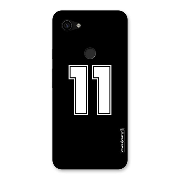 Number 11 Back Case for Google Pixel 3a XL